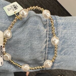eNewton Pearl gold bracelet
